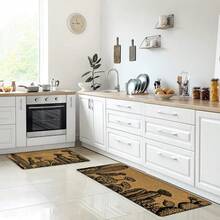 1pc, Home Decor, Cactus Pattern Print, Linen Kitchen Rug, Kitchen Mat, Floor Mat, Bathroom Mat, Door Mat, 3D Print Rectangular, Suitable For Living Room, Bedroom, Hallway, Bathroom, Laundry Room - Polyester Rug, Suitable For Indoor And Outdoor Home Decor - Multicolor - View 7