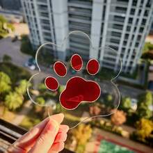 1 Set Cat Paw Design PET Anti-Slip Coasters, Home Kitchen Decor Accessories, Cute Affordable Small Items, Suitable For Various Holiday Parties, Wedding Accessories, Thanksgiving, Back To School Decor Gifts - Multicolor - View 17