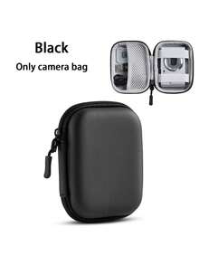 1pc Digital Camera Protective Case EVA Hard Shell Mini CCD Camera Storage Bag, Waterproof Shockproof Travel Storage Bag, With Mesh Pocket And SD Card Slot, Portable Compact Camera Protective Case, Suitable For CAMKORY/OKODAK PIXPRO FZ45 FZ55/ IXUS, Outdoor Travel Summer Essential - Multicolor - View 13
