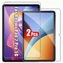 2pcs Screen Protector Compatible With Xiaomi Pad 8 Pro, Pad 8, Pad 7 Pro, Pad 7, Pad Mini, Pad 2 Pro 5G, Pad 2 Pro 12.1 Inch 2025, Pad 2 11 Inch 2025, 9.7 Inch 2026, 9H Hardness High Definition Transparent Anti-Scratch Anti-Fall Bubble-Free - Clear - View 7