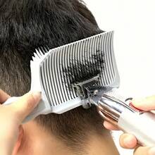 New Clipper Comb Set, Essential Hair Styling Accessory For Men. Curved Clipper Edge Comb With Graduated Positioning Function. Suitable For Hair Salons, Home And Daily Hair Styling, Convenient And Practical. - Multicolor - View 3