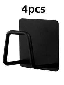 1/2/4 piezas Soporte de esponja de acero inoxidable sin taladro - Estante de drenaje de cocina autoadhesivo con rejilla de drenaje, multiusos para esponja, estropajo, jabón para platos, accesorios de cocina, almacenamiento del hogar, decoración del hogar, regalos prácticos para cumpleaños, bodas, fiestas - Multicolor - Ver 16