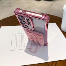下單、收藏商店、關注商品即可獲贈免費掛繩 心形吸盤手機殼 + 手提繩手機殼/適用於 Apple 17PROMAX/16promax/15promax/14promax/13promax/12promax/11promax/XSMAX/7/8PLUS/適用於 S26/2524321u 手機殼 適用於小米 適用於榮耀 適用於華為 - 粉色 - 查看 3