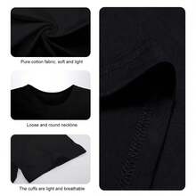 Camisetas para Mujer y Hombre con Cuello Redondo y Mangas Cortas, Camiseta con Estampado Gráfico de Mapache Adorable, Top Casual de Moda para Mujer, Camiseta con Estampado de Animal Bonito p - Negro - Ver 2