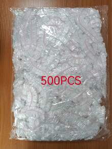 5/50/100/200/500PCS Película Adhesiva Desechable, Utilizada Para Mantener Frescos los Alimentos Sobrantes, Con Apertura Elástica y Autosellante, Adecuada Para Cubrir Tazones y Platos, Para Uso Doméstico - Multicolor - Ver 15