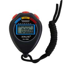 Waterproof Sports Stopwatch, Professional Timing, LCD Display, Pocket Stopwatch, Multifunctional Timer For Sports Coaches. - Yellow - View 8