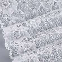 2 Yards French Vintage Rose Lace Trim, Black And White Colors Available, DIY Clothing Decoration Accessories - Lace Trim - View 6