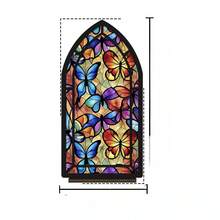 Gothic Cathedral Window Acrylic Desktop Storage Box, Mysterious Galaxy Floral Print Decorative Organizer For Pens And Cosmetics, Home Office Desk Decor, Book Accessories, Decorative Books - 1PC - View 15
