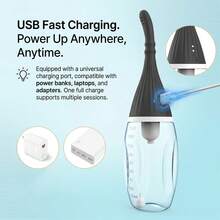 An Electric Vaginal And Anal Irrigator, A Vaginal Anti-Reflux Design Gift, A Universal Enema And Anal Washer For Both Front And Back, A 7-Hole Water Spray, And A Women's Intimate Care Device-These Are Intimate Products That Protect Women's Health. - one-size - View 7