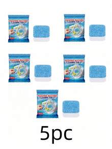 Washing Machine Drum Cleaner Tablets, Deep Remove Stains & Odors, Long Lasting Scent, Fast Dissolving Formula, For Front & Top Load Washers New And Old Models Will Be Sent Randomly. - 固體 - 查看 8