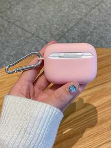 1個粉色3D全息蝴蝶結耳機保護殼，附1個耳機殼掛勾，防震藍牙耳機保護套，甜美女孩風，可愛休閒風格，日常攜帶，情人節/聖誕節/感恩節禮物首選，快速出貨，適用於Airpods耳機殼，可愛3D蝴蝶結耳機殼，甜美女孩風西班牙耳機殼，耐用耳機配件，西班牙耳機殼，耳機配件，耳機配件，耳機配件，快速出貨 - 粉色 - 查看 3