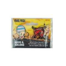 1 buah Aksesori Pakaian Ransel, Topi, dan Hiasan Enamel Kartun One Piece Berlisensi Toei Animation, Dapat Dikoleksi, atau Diberi Hiasan pada Topi. - A - View 5