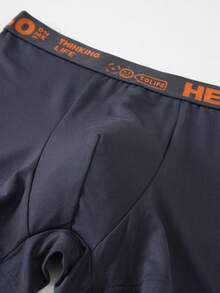 Tween Boy 4pcs Letter Waistband Mid-Rise Boxer Briefs - Multicolor - View 8