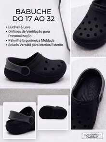 Boys' Non-Slip Sandals - Super Stylish - Negro - Ver 5