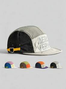 1pc Outdoor Breathable Quick-Dry Baseball Cap, Lightweight Thin Sweat-Absorbing Baseball Cap, Summer Hiking & Trekking Sun Protection Hat For Men And Women - A - View 1