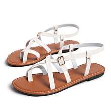 Minimalist Retro Sandals, Casual Daily Wear Shoes, Versatile For All Foot Shapes - White - View 10