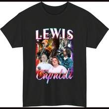 Lewis Capaldi UK Tour 2026 Bootleg T-Shirt Pop Singer Music Concert Gift Tee Top - 黑色 - 查看 1