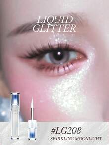 Eunarz 全息閃粉液體眼影，附超細刷頭，打造閃耀眼妝 - #LG208 SPARKLING MOONLIGHT - 查看 11
