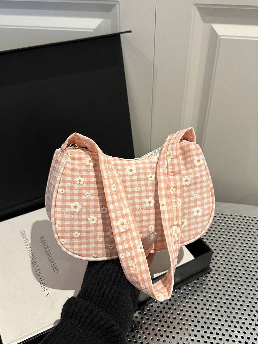Fashionable New Candy Color Cloud Bag Solid Color Shoulder Bag Cute Underarm Bag