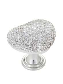 1pc Heart-Shaped Toilet Flush Button, Embedded With Diamonds, Easy-Press Design - For Toilet Flushing/Activation - Modern Bathroom/Shower Control Upgrade, Durable & Hygienic, Home Or Commercial Use - Complements Contemporary Bathroom Decor - Multicolor - View 13
