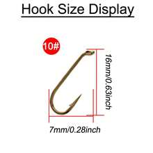 Fly Fishing Bait-3Box Bundle(Total 9Pcs Flies)With Fly Fishing Box Artificial Wet Flies Nymphs Bait For Flishing Trout/Carp Artificial Fishing Lures - Multicolor - View 4