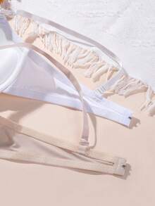 2pcs/Set Teen Girls Front-Open Bra, Padded Support, Comfortable And Stylish Back Design, Suitable For 13-16 Years Old Girls - Multicolor - View 6