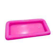 1pc New Large Capacity Inflatable Rectangular Ice Bucket, Party Inflatable PVC Outdoor Leisure Beverage Ice Bin, Holiday Atmosphere Decoration Gift - Multicolor - View 19
