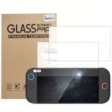 SLANGO 2-Pack Premium Tempered Glass Screen Protector For Nintendo Switch 2 – 9H Hardness, Anti-Scratch, HD Clear, Bubble-Free, Easy Installation - View 7