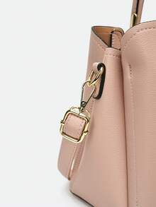 Dedoo Light Luxury Fashion Versatile Multi-Compartment Large Capacity Handbag & Crossbody Bag - Pink - View 5