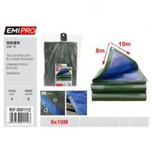 Reinforced Waterproof PE Tarpaulin, 7 Sizes Bicolor Tarp With Metal Grommets, UV, Tear & Weather Resistant, Durable Cover For All-Use Outdoor & Indoor Protection - Two-color Tarpaulin - View 12