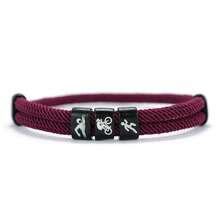 diffone Fashion Triathlon Design Men Sport Bracelet Handmade Adjustable Bracelet For Men Armband Jewelry - Triathlon - View 13