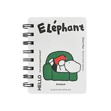 1pc A7 Spiral Notebook, Cute Cartoon Mini Portable Pocket Notebook, 90 Sheets/Book, Suitable For School, Office, Travel, Home, Note-Taking, Notebooks, Notebooks And Journals, Journal Notebook, Office Desk Accessories, Office Supplies - A - View 6