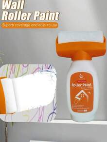 100g/500g White Wall Repair Paste, Best Choice For Removing Wall Stains, Perfect Gift For Family And Friends, Suitable For White Walls, Effectively Repairs Wall Cracks, Nail Holes And Scratches, Home Wall Repair Filler, Graffiti Repair Agent, Grout, Used For Repairing Peeling, Cracks, Holes, White Household Caulking, Odorless Wall Repair Paste - A - View 1