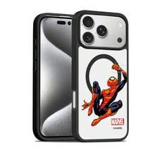 Miniso Marvel Spider-Man MagSafe Magnetic Charging Case Compatible With IPhone 17/17 Pro Max/16/17 Pro/15/14/16 Plus/17 Air/13/15 Pro/12/15 Plus. Suitable For Drop Protection, Stylish Designs, And Students. Compatible With Apple Devices. - Black - View 4