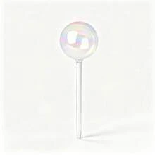 1/2/4pcs Rainbow Gradient Glass Automatic Watering Device, Laser Round Watering Ball, Garden Watering System, Suitable For Indoor And Outdoor Flowers And Plants, Used For Automatic Watering During Vacations And Travel - Multicolor - View 10