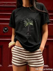 Women T-Shirts - Black - View 5