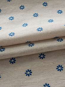 1 mảnh vải pha polyester họa tiết hoa màu nâu, thích hợp để may chăn, may vá thủ công, làm vỏ bọc ghế sofa, rèm cửa, túi xách, gối, bọc đồ nội thất - Chỉ giặt tay, cắt theo kích thước yêu cầu. - Nhiều màu - Xem 30