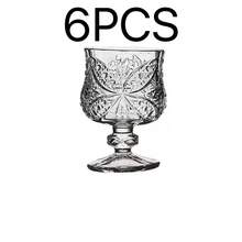 12/6/4/2/1pc Diamond/Butterfly Pattern 40ML Stemmed Glass Cups, Transparent & Refractive, High-Aesthetic Mini One-Sip Teacups, Tall Stem Design Prevents Overdrinking - Clear - View 13