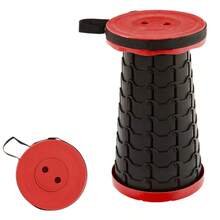 Foldable Telescopic Stool - Portable Outdoor Camping Fishing Activity Chair - Multicolor - View 13