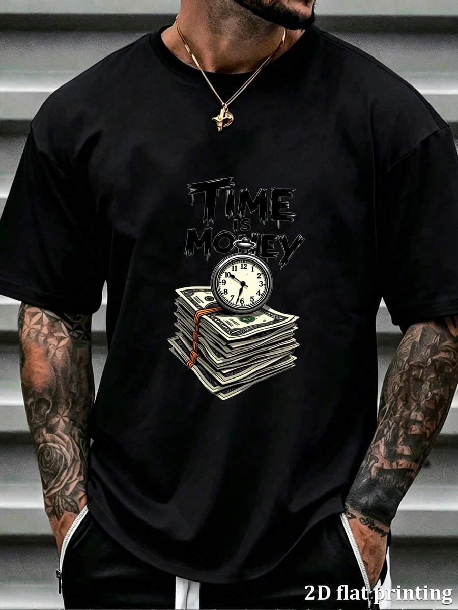 Camisetas de hombre - Negro - Ver 1
