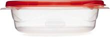 Rubbermaid TakeAlongs Square Food Storage Containers, 29 Cup, Tint Chili, 2 Count - White - View 3