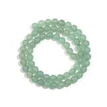 1 Strand Green Aventurine (Approx. 30-90 Beads) Fashionable Elegant Beaded Loose Beads DIY Bracelet Necklace Earring Accessories Jewelry Making Beads - Green East Mausoleum - View 10