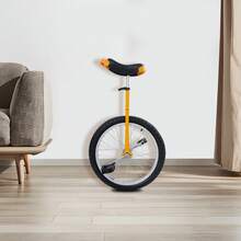 20 Inch Premium Outdoor Unicycle, Widened Tire With Raised Anti-Slip Treads, High Wear Resistance & Excellent Riding Stability,  Professional Balance Training Equipment For Outdoor Sports And Daily Fitness - Yellow - View 6