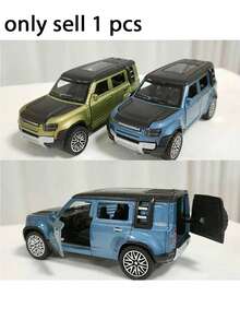 Alloy Off-Road Vehicle Model Decoration, Simulation Car Model, Cake Decorative Headpiece, Holiday Gift, Collectible - Multicolor - View 2
