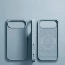VRNOEI Ốp lưng điện thoại từ tính chính hãng tương thích với Samsung Galaxy S26, S24, S23, S22, S21, S25 Ultra Plus, ốp bảo vệ mềm, sạc không dây từ tính, vỏ TPU mềm chống sốc - Màu xanh khói - Xem 40