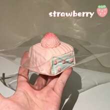 1 pièce Gâteau à la framboise/Gâteau au chocolat blanc de thé au lait Squishies, rebond lent, Squishies en silicone, texture crémeuse, convient aux filles et aux adolescentes comme jouet anti-stress, cadeau - Cadeau parfait - Cadeau d'anniversaire - Cadeau de fête - Cadeau de Noël - Cadeau de Pâques - Multicolore - Voir 12