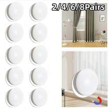 2/4/6/8Pairs[Cast Iron Shower Curtain Weights] Heavy Duty Magnetic Shower Curtain Weights - Cast Iron Clips Suitable For Outdoor Curtains, Tablecloths And Flags, No Power Required - Multicolor - View 3