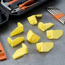 4pcs Masonry Line Anchor Corner Brackets, Plastic Bricklaying Tools, Brick Laying Tools, Used To Fix Lines At Brick/Block Corners, - A - View 7