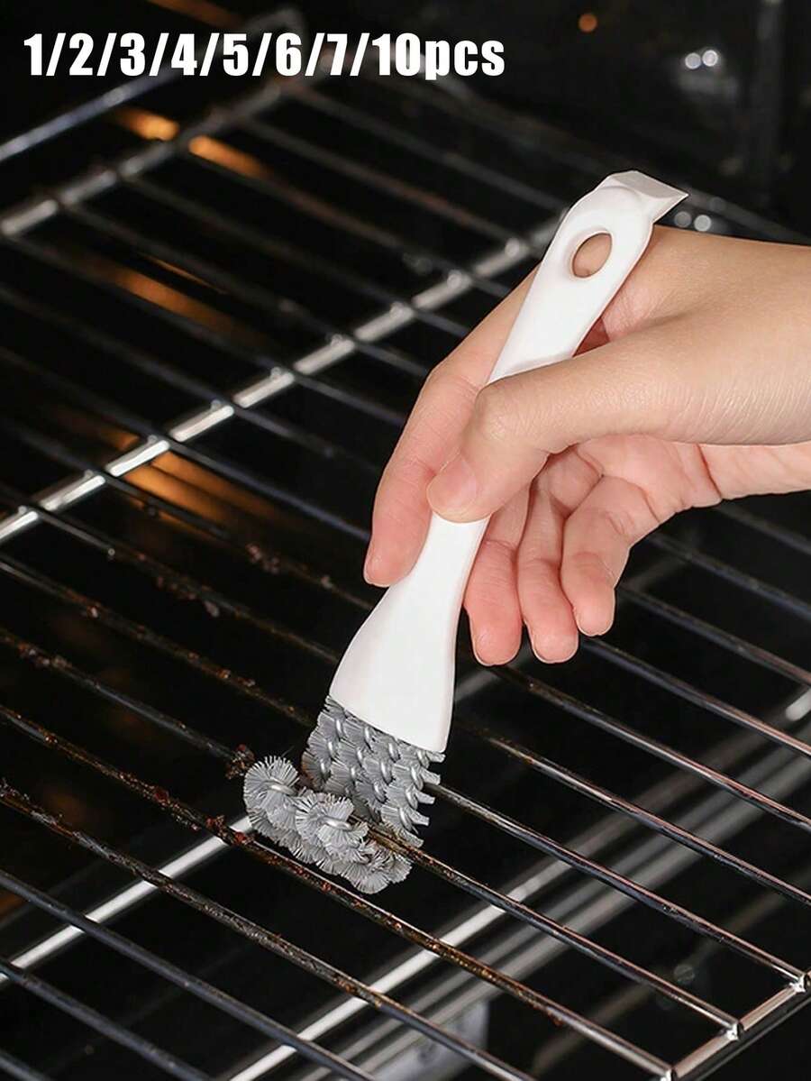 1/2/3/4/5/6/7/10pcs Multi-Functional Cleaning Brush, Suitable For BBQ Grill, Oven And Kitchen, Oil-Resistant, Suitable For Various Surfaces, Suitable For Home And Educational Use - Multicolor - View 1