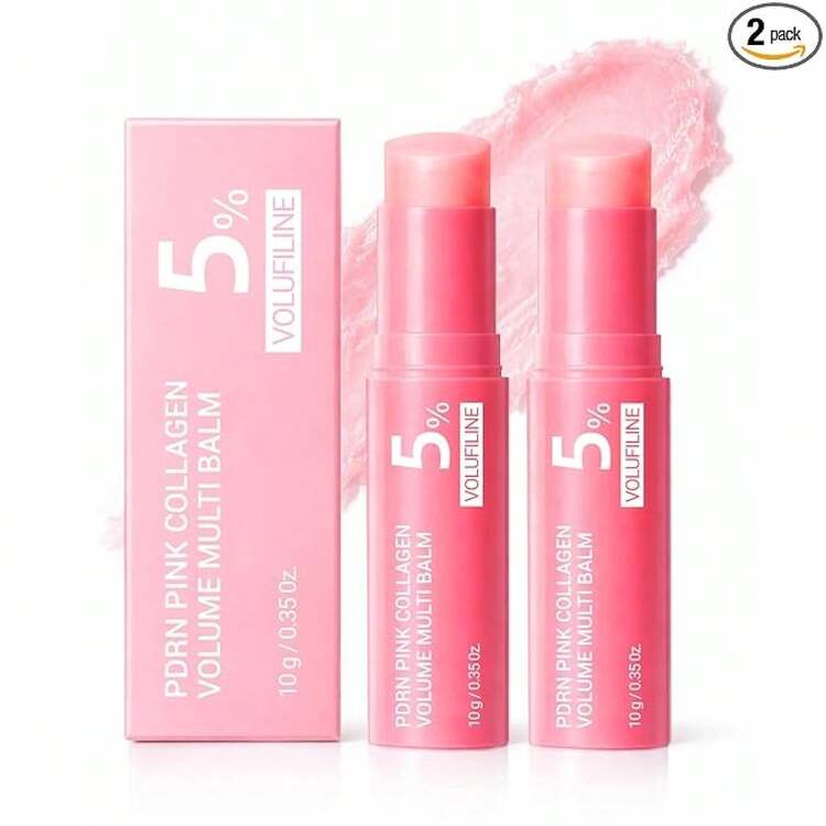 PDRN Pink Collagen Volume Multi Balm Stick (2 Pack) | Volufiline, PDRN ...